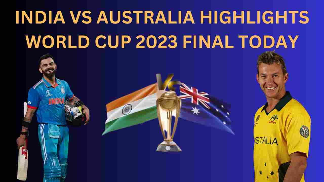 INDIA VS AUSTRALIA WORLD CUP 2023 FINAL TODAY: इंडिया वर्सेस ऑस्ट्रेलिया फाइनल का कुमार