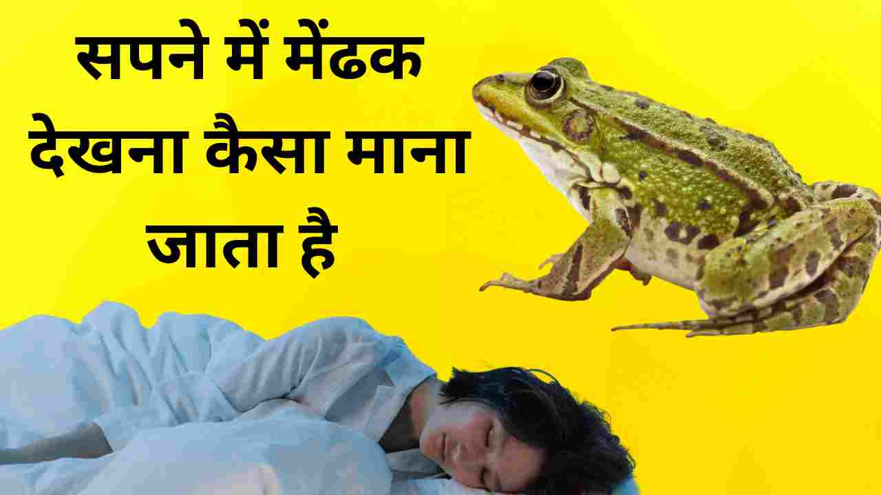 सपने में मेंढक देखना कैसा माना जाता है