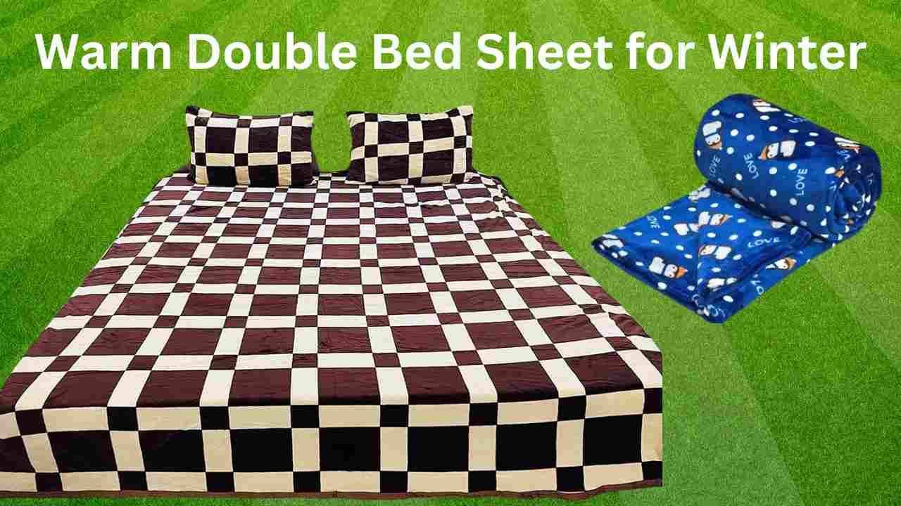 Warm Double Bed Sheet for Winter: ठंड से बचने के लिए खरीदें यह बेडशीट और काफी आरामदायक भी लगे